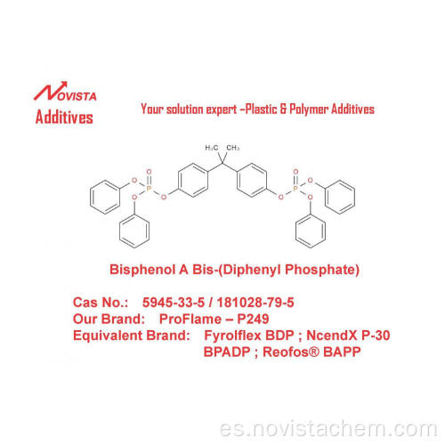 Bisfenol A difosfato ignífugo 181028-79-5 FP600 BDP